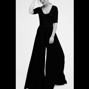 Free People🖤Black Rosebowl Jumpsuit